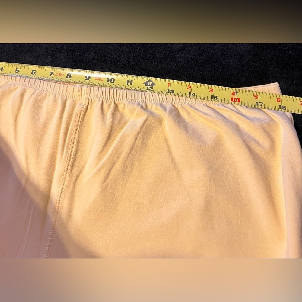GUC Secret Treasures Women’s Yellow Wide-Leg Pajama Pants 16/18 - Picture 3 of 7